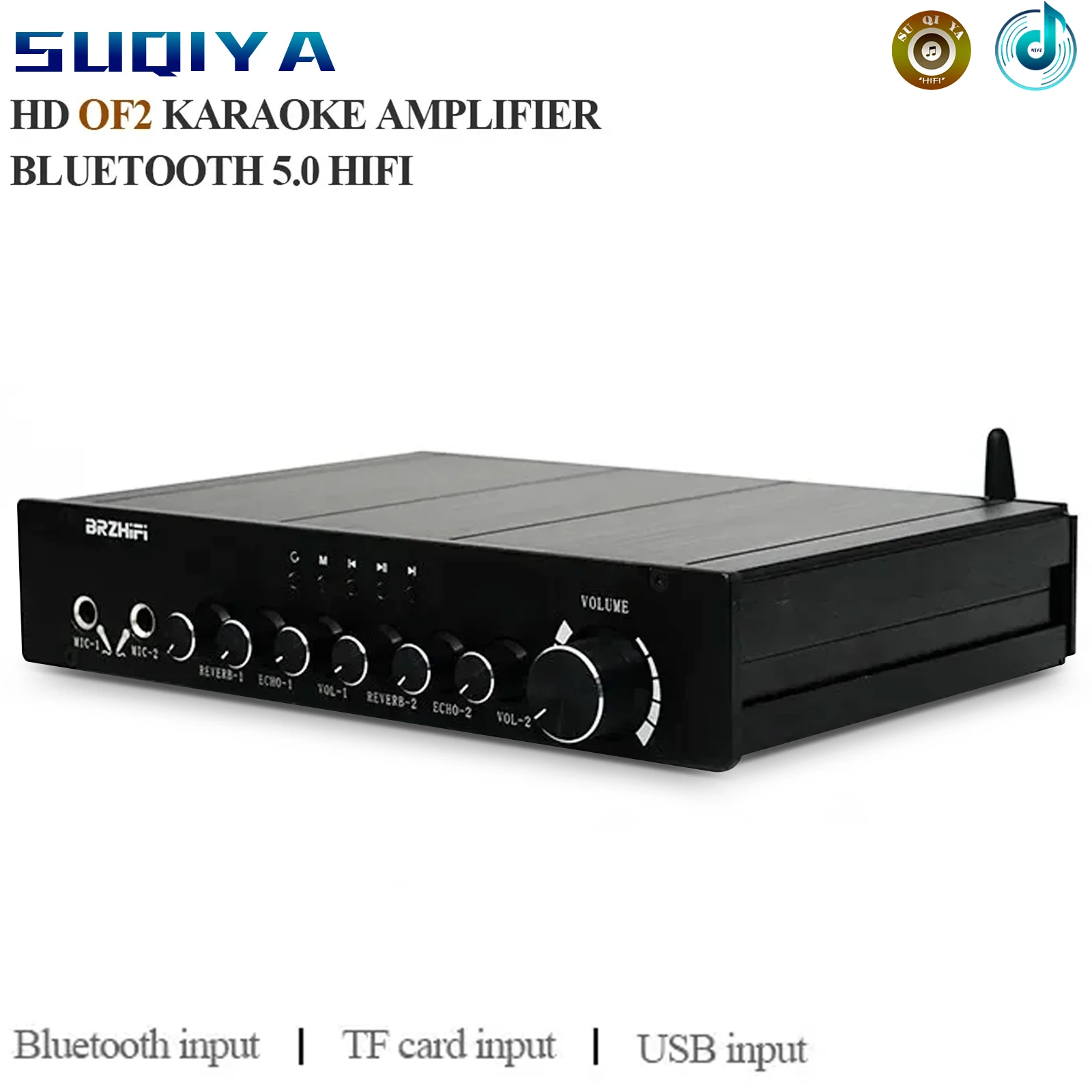 

TPA3255 300 Вт * 2 мощный Hi-Fi Bluetooth 5,0 домашний караоке KTV класса D аудио усилитель с поддержкой микрофона USB TF-карта FM-радио