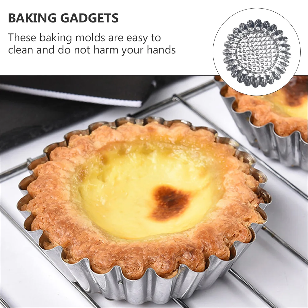 

20 pcs Scratch-Resistant Baking Molds Cupcake Muffin Biscuit Chocolate Molds Easy Clean Non-Stick For Home Kitchen Bakery