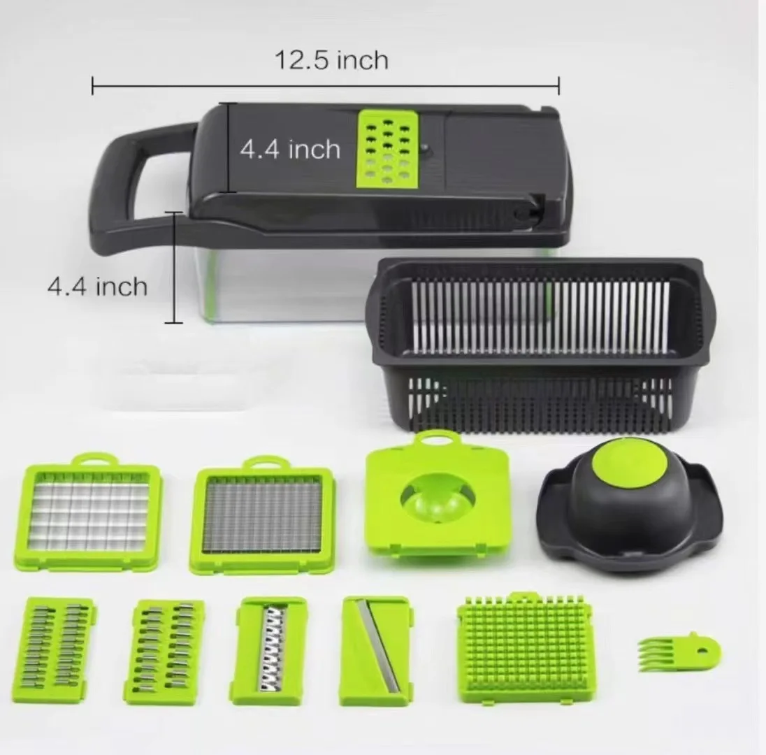 Kitchen Kit Tool Multifunctional Vegetable Cutter Manual Slicing, Shredding, Shredding and Chopping