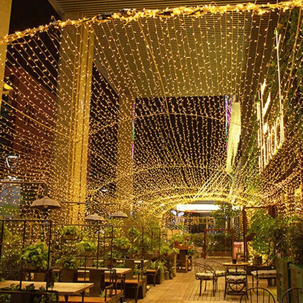 

New Year 220V Fairy Light 100 Led 10M String Garland Waterproof Twinkle Party Garland Light Home