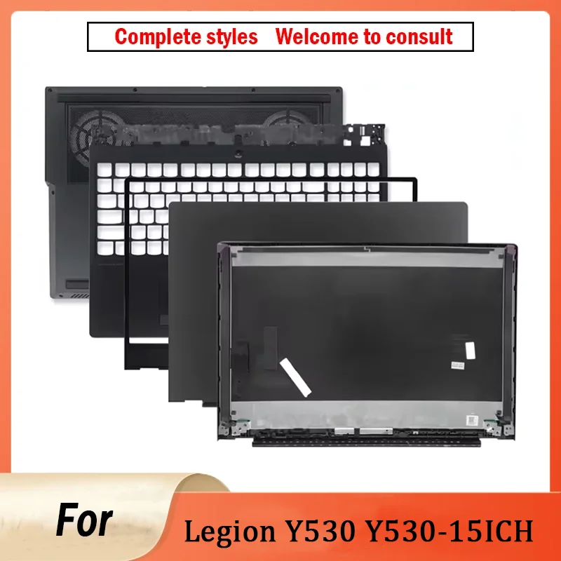 

Новый оригинальный для ноутбука Legion Y530 Y530-15ICH, задняя крышка ЖК-дисплея, передняя панель, упор для рук, нижняя верхняя нижняя нижняя часть корпуса
