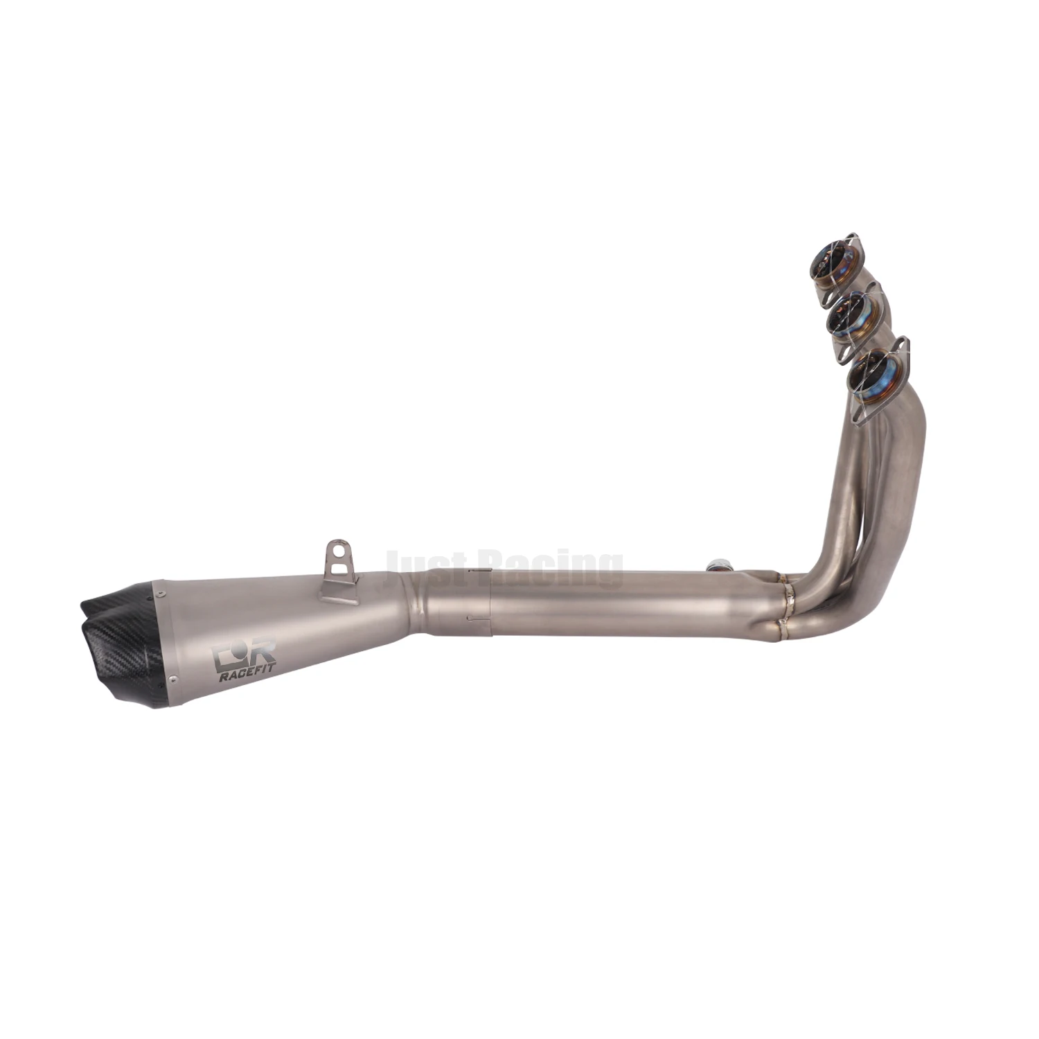 Titanium Alloy For CFMOTO 675SR-R 675 SRR 675 SR 675 SS 675 NK Exhaust System Header Muffler Pipe Carbon Fiber