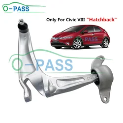 OPASS Front lower Control arm For Honda Civic VIII Hatchback FK FN 8th MK8 2006- 51360-SMG-E01 51350-SMG-E01 1 Piece