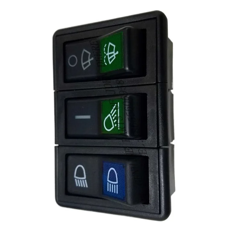 Windscreen Wiper Instrument Panel Headlight Switch Tractor Genuine Parts for John Deere 6B1204 954 1404 SJ15519