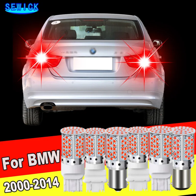 

2pcs Red LED Brake Stop Tail Lights Blubs No Error For BMW 3-Series E90 E91 F30 F80 F31 335d 330i 325i 320d 316i 318d 328i