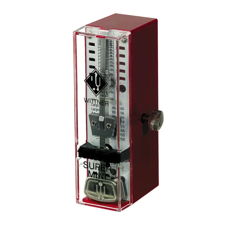 Metronome Mechanical Super Mini Burgundy 884051 Music, Acoustic, Hobby, Special, New Generation, made in Turkey, 2021