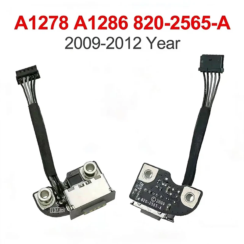 Original For Macbook Pro A1297 A1286 A1278 A1398 A1425 A1502 DC Power Jack Board 820-3248 820-2565-A 820-3109-A 820-3584-A image 2