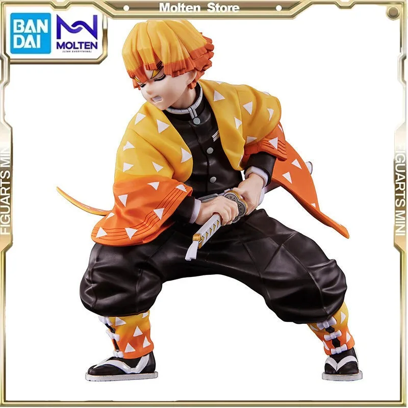 

Bandai Genuine Demon Slayer Agatsuma Zenitsu Assembly Model Ornament Collectible Model Toys Children Birthday Gift