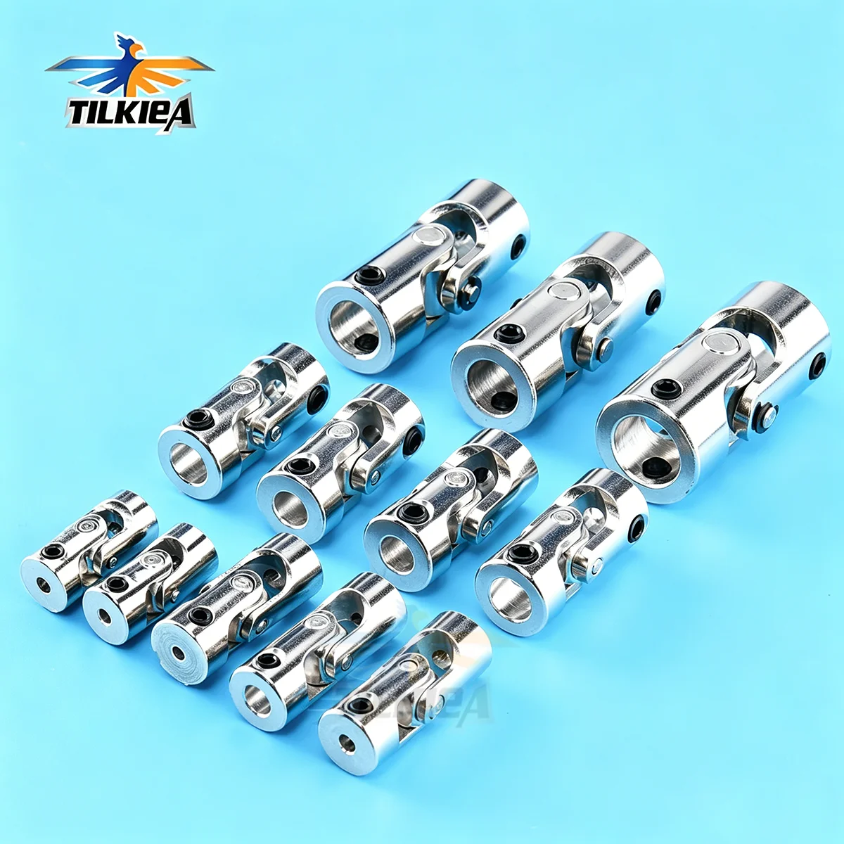 Junta Cardan de Metal para coche y barco a control remoto, 2mm/2,3mm/3mm/3,175mm/4mm/5mm/6/8/10/12mm, acoplamientos cardán, conector de Motor de eje, junta Universal