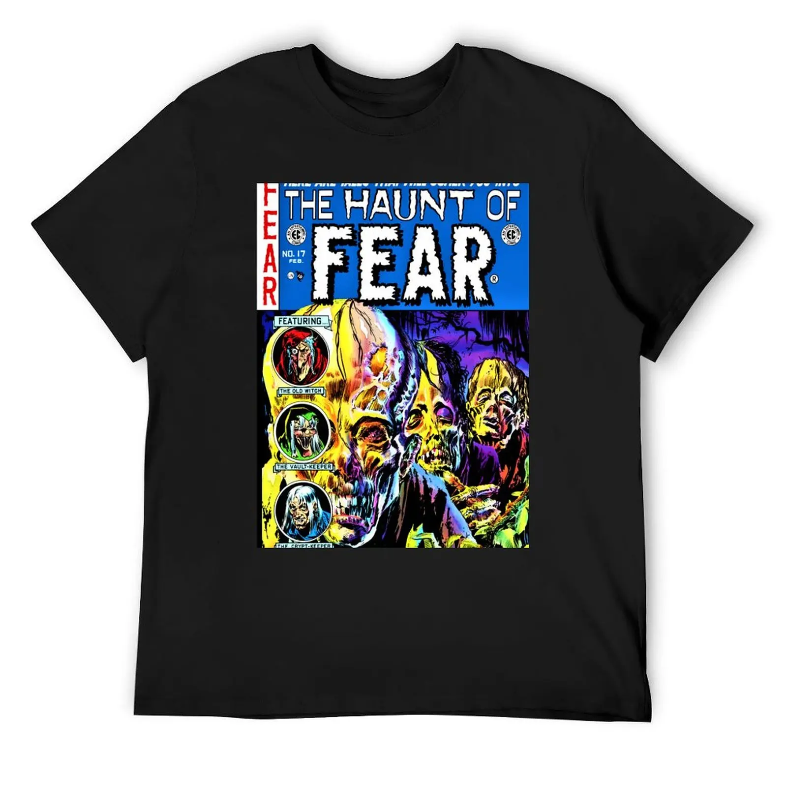 

Haunting Fear! T-Shirt valentines clothes plain vintage graphic tee tee shirts for men