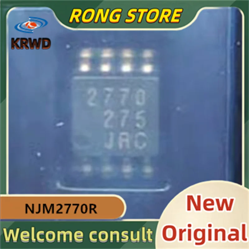 

20PCS 2770 New and original NJM2770R NJM2770 MSOP8