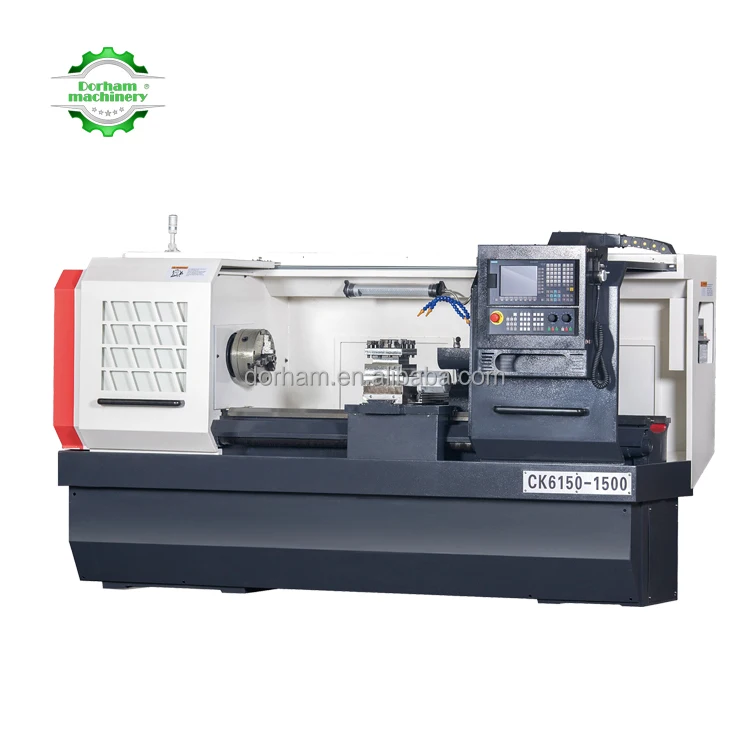 Economic Ck6150 Automatic Cheap Price CNC Lathe 4 Axis Cnc Milling Hine Horizontal Provided Twin Heavy Duty