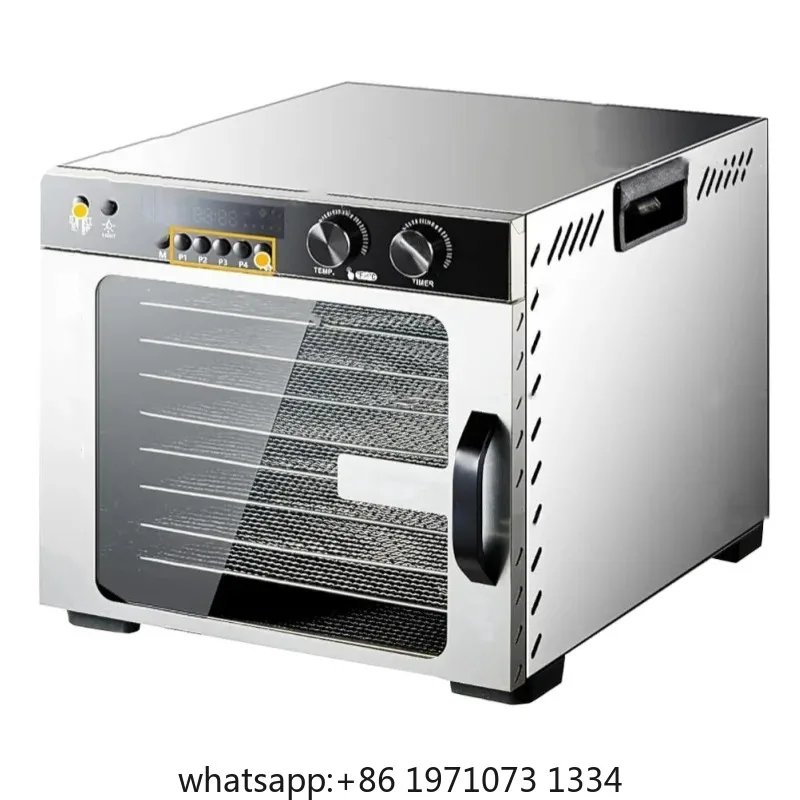 8-layer Food Dehydrator with Double-Layer Insulation,48-Hour Timer Large Capacity Fruit Vegetable Dryer, Adjustable Temperature