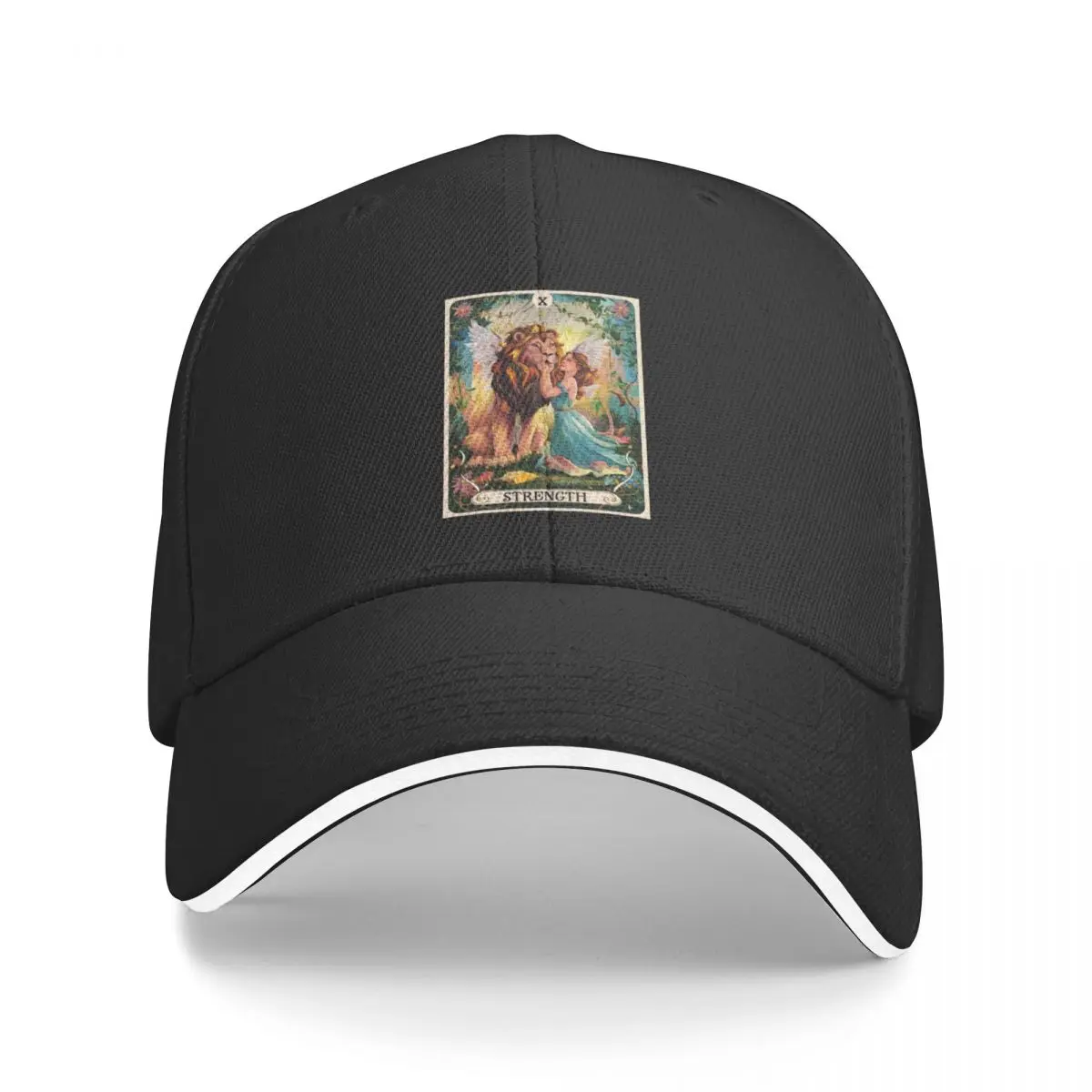 

Tarot Card - Strength Baseball Cap Hat Baseball Cap Trucker Cap Hat Luxury Brand Hat Beach Trucker Hats For Men Women's