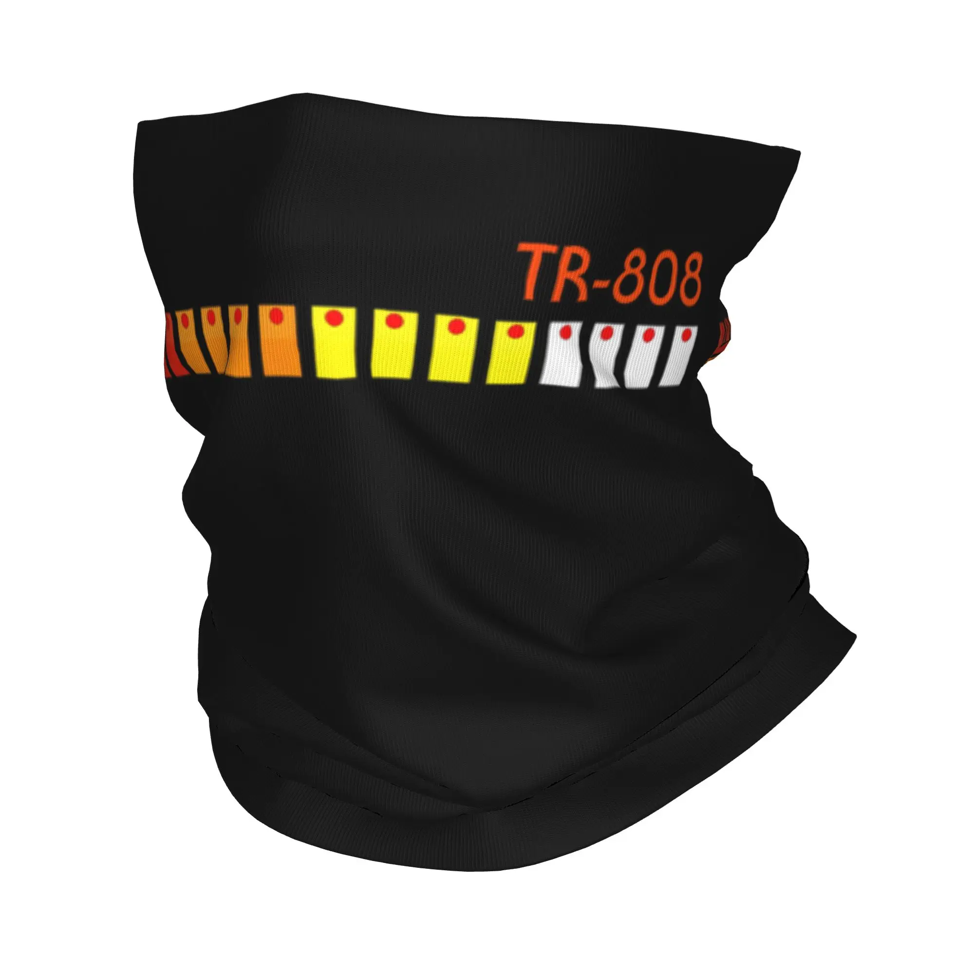 

808 Classic Music Electronic Drum Machine Bandana Neck Cover Balaclavas Mask Scarf Printed 80s Headwear Multifunctional Adult