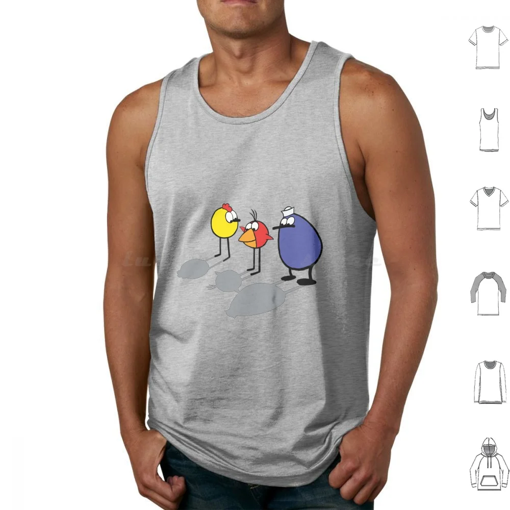 Peep And The Big Wide World Tank Tops Print Cotton Peep And The Big Wide World Pbs 2000 S Childhood Cartoon Dragon Tales