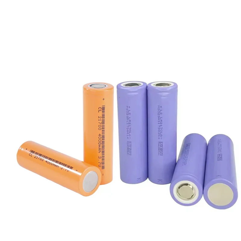 3.7V 21700 Lithium Battery 4000mAh 10C Discharge Electric Screwdriver Tool Battery Solar Street Light Electric Vehicle