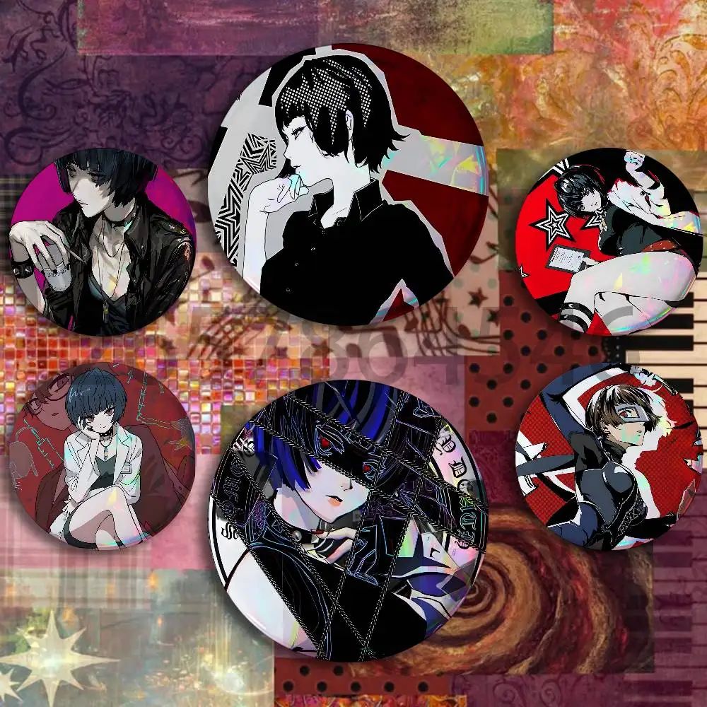 T-Takemi Tae Badges Set  25 32 44 58 75 mm Round Customizable Wholesale Fan goods Self-made fan freebies
