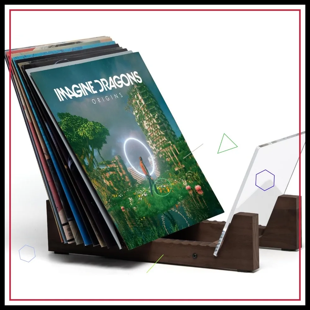 Solid Wood Vinyl Re… - image