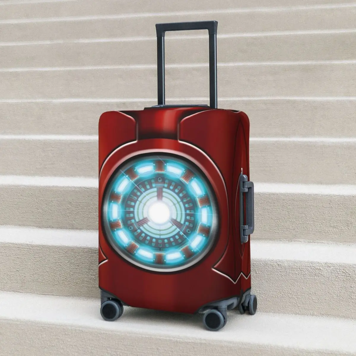 Iron Man Suitcase Cover Anime Manga Business Protector Holiday Useful Luggage Case