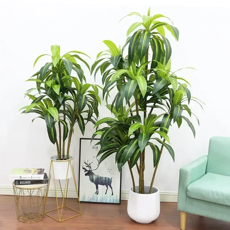 

TAO 1.2-1.5M Large-scale Brazil Wood Plant Approaching Nature Bonsai Indoor Floor Decoration Fake Trees Green Plant Ornaments bo