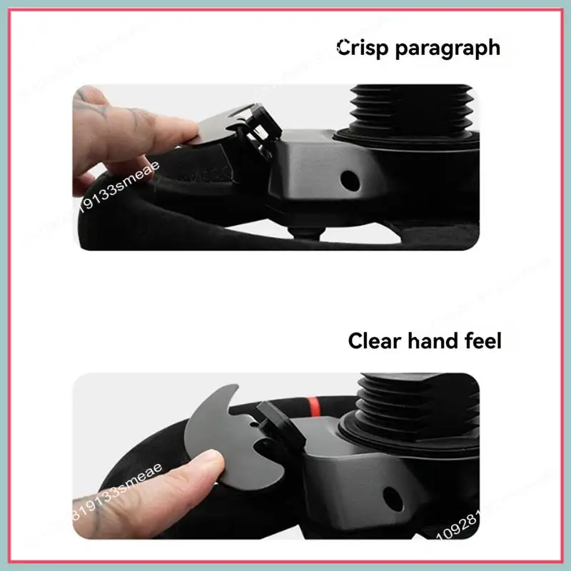N94R Magnetic Suction Shift Paddles For Thrustmaster T300 Steering Wheel Adapter For Modified Simulated Racing