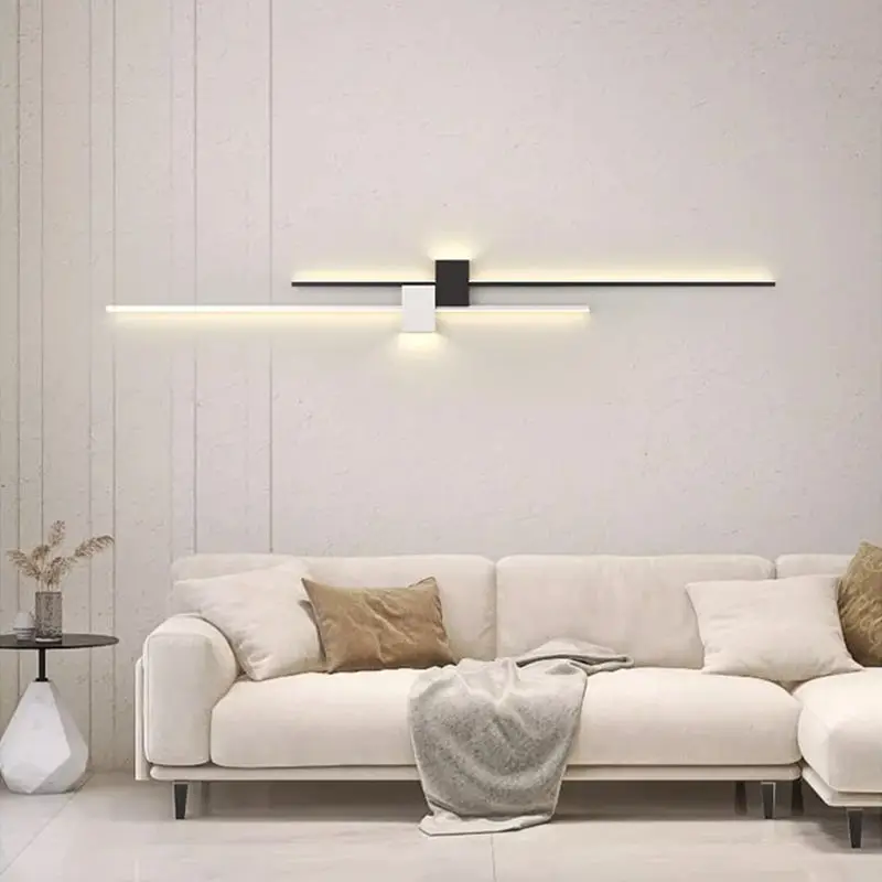 Modern LED Wall Lamp Bedside Sconce For Living Dining Room Bedroom Aisle Background Home Decor Indoor Lighting Fixture Lustre