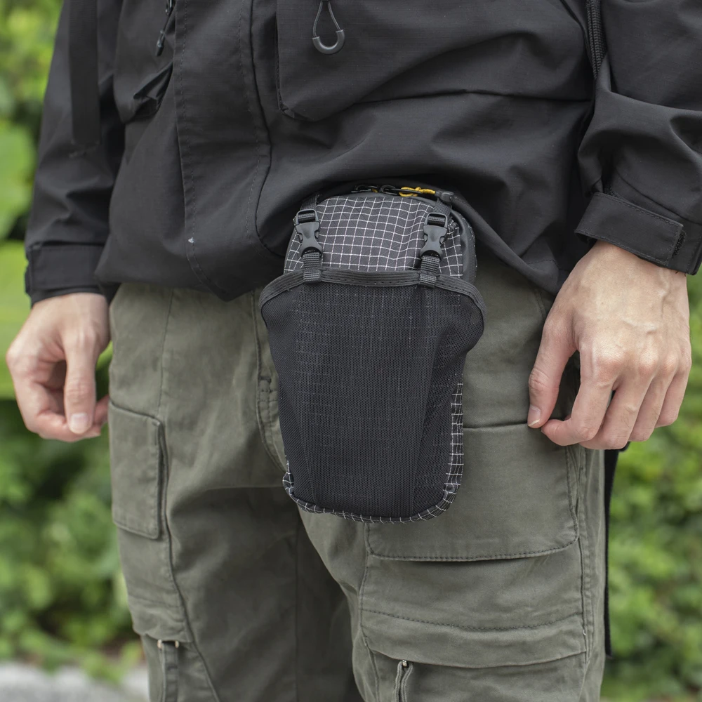 غلاف زجاجة مياه، ملحقات حقيبة ظهر على الكتف، حقيبة زجاجات مياه قابلة للتعديل للتخييم والسفر والأنشطة الخارجية #3