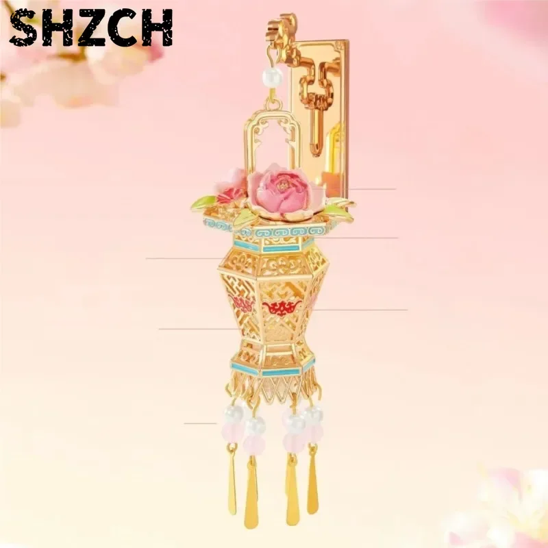 Palace Museum Creative Flower Baskets Palace Lanterns Refrigerator Stickers Tourism Lantern Museum Refrigerator Stickers ZI304