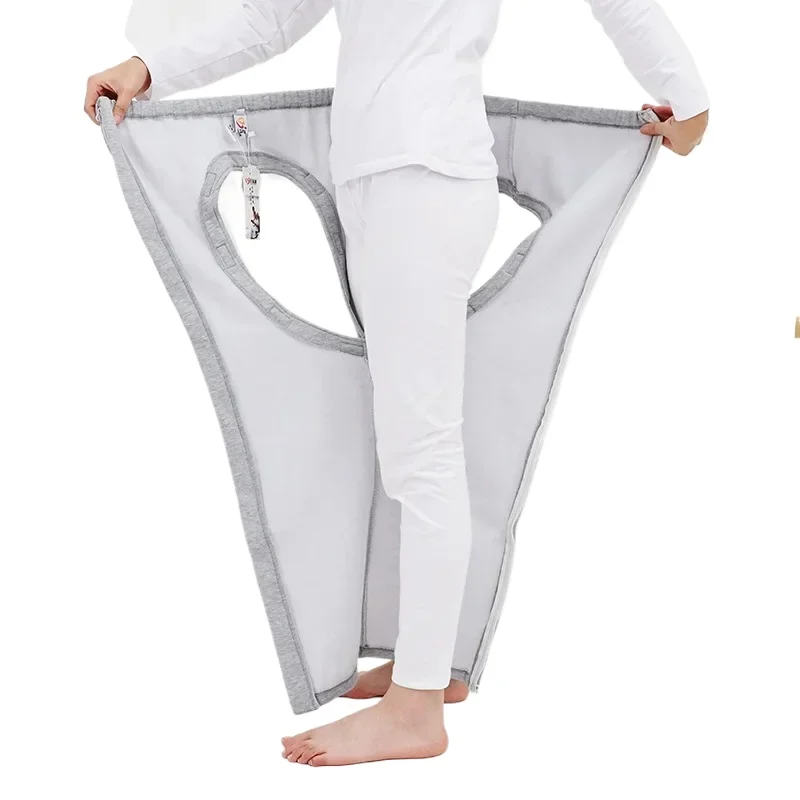 

Брюки для кормления с открытой промежностью для пожилых людей, трусики для кормления пацієнтом при недержании, легко надеваемые, уходовая одежда