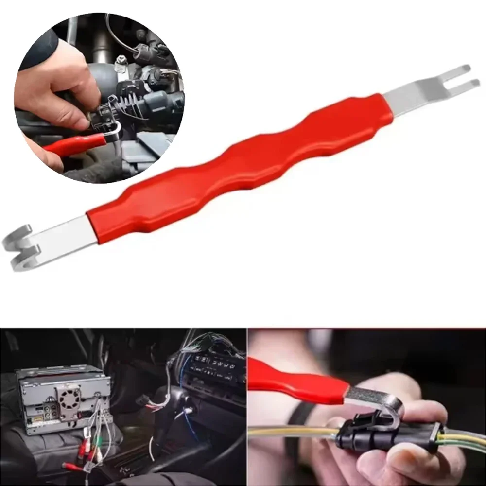 

Car Electrical Terminal Connector Separator Disassembly Automotive Wiring Harness Plug Removal Separation Tool for Most Vehicles