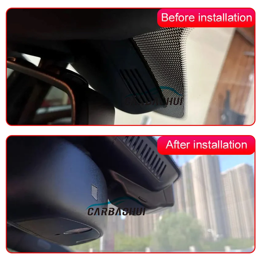 4K Car Dvr Dash Cam For Mercedes-Benz E E350 E300 E200 E180 2014 2015 For MB W204 C250 W212 C220 W207 2011-2013 Dashcam
