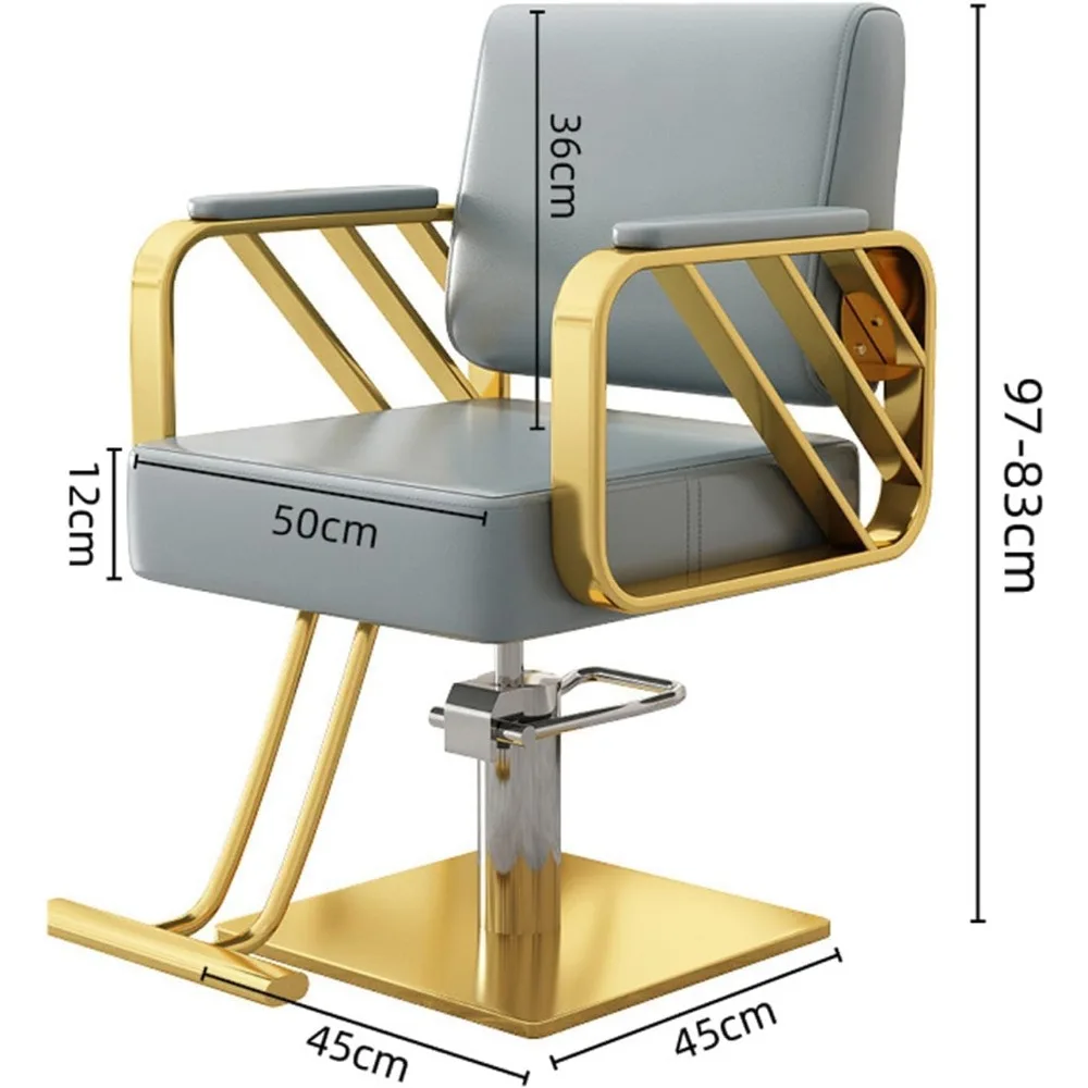 كراسي صالون قابلة للتعديل بارتفاع قابل للتعديل للحلاقين والمصففيين: غسل الشعر والاسترخاء في واحد #2