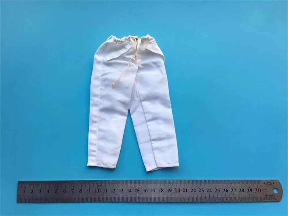 DML escala 1/6th muñeca soldado de invierno vestido blanco uniforme pantalón juguetes modelo accesorios para figura de acción de 12 "muñeco recoger DIY