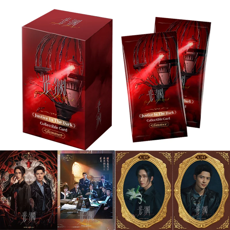 

Подлинная карта «Справедливость в темноте» Glimmer Series Duo Poster Squad Character Signed Мгновенная фотокарта Коллекционные карты из сериала