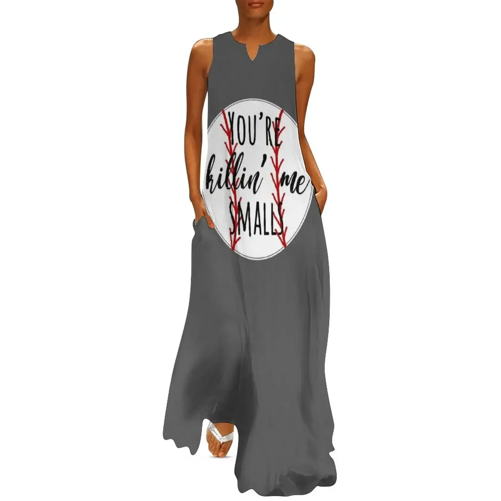 

You're killin' me smalls Long Dress women's summer jumpsuit Women's clothing summer dresses ladies 2025 dress korean style Dress