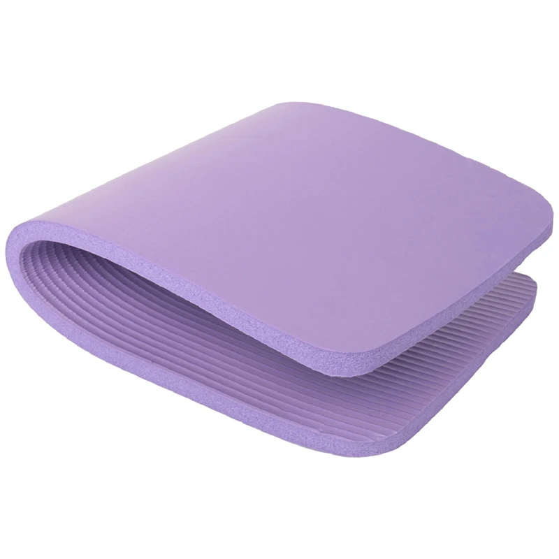 حصيرة يوجا مانعة للإنزلاق ، وسادة ركبة ، كبيرة ، سميكة ، للتمارين الرياضية ، اللياقة البدنية ، البيلاتس ، التمارين الرياضية ، التخييم ، 15 *