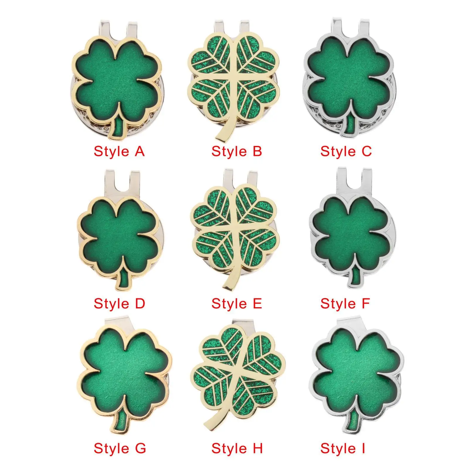 علامة كرة الجولف إكسسوارات الجولف المعدنية مشبك قبعة كرة الجولف للسيدات #1