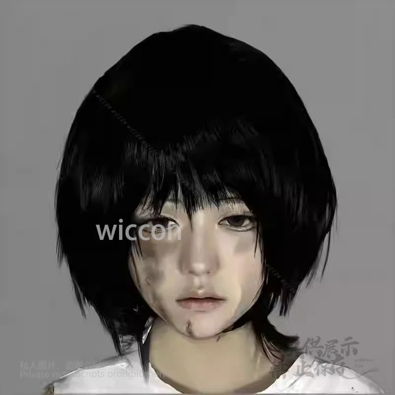 Peluca de disfraz de Takopi Original Sin Shizuka Kuze, traje para niñas, Takopi Plushie Anime Halloween Takopy no Genzai personalizado