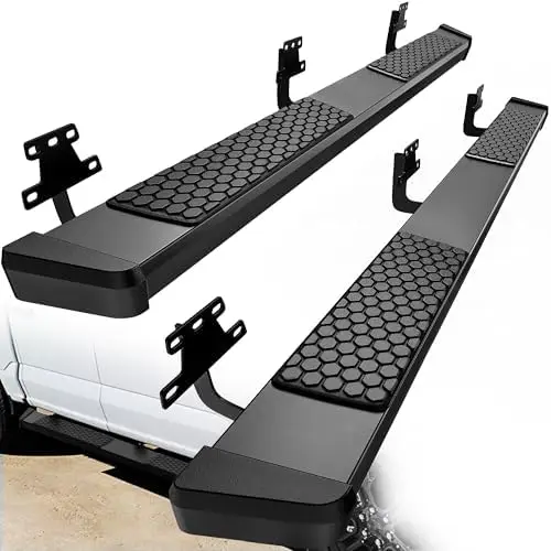 

YITAMOTOR 6" Running Boards for 2019-2026 Ram 1500 Crew Cab - Black Nerf Bars