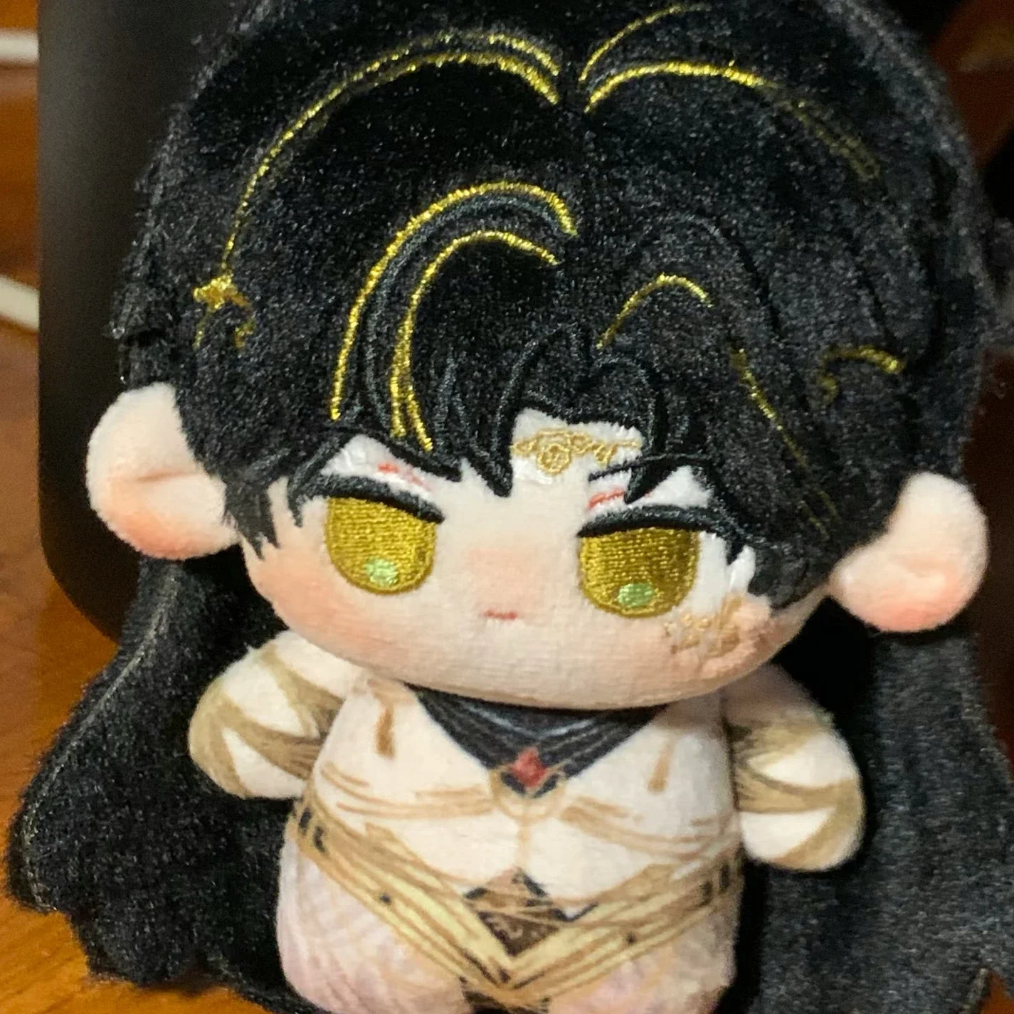 10cm Love and Deepspace Zayne End God Cotton Doll High Quality Stuffed Plush Keychain, Anime Gift for Game Fans Collectors