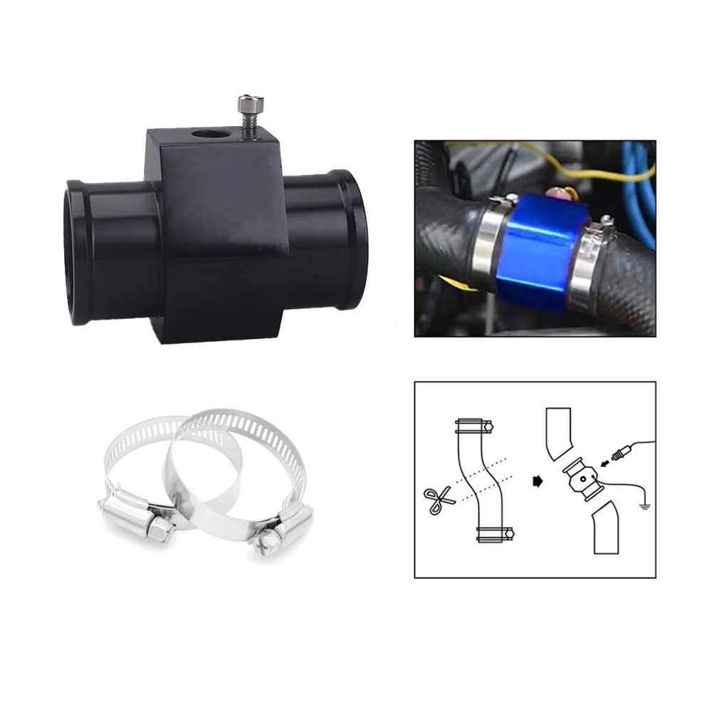 Water Temp Gauge Radiator Temperature Water Temp Joint Pipe Sensor 28mm / 30mm / 32mm / 34mm / 36mm / 38mm / 40mmHose Adapter