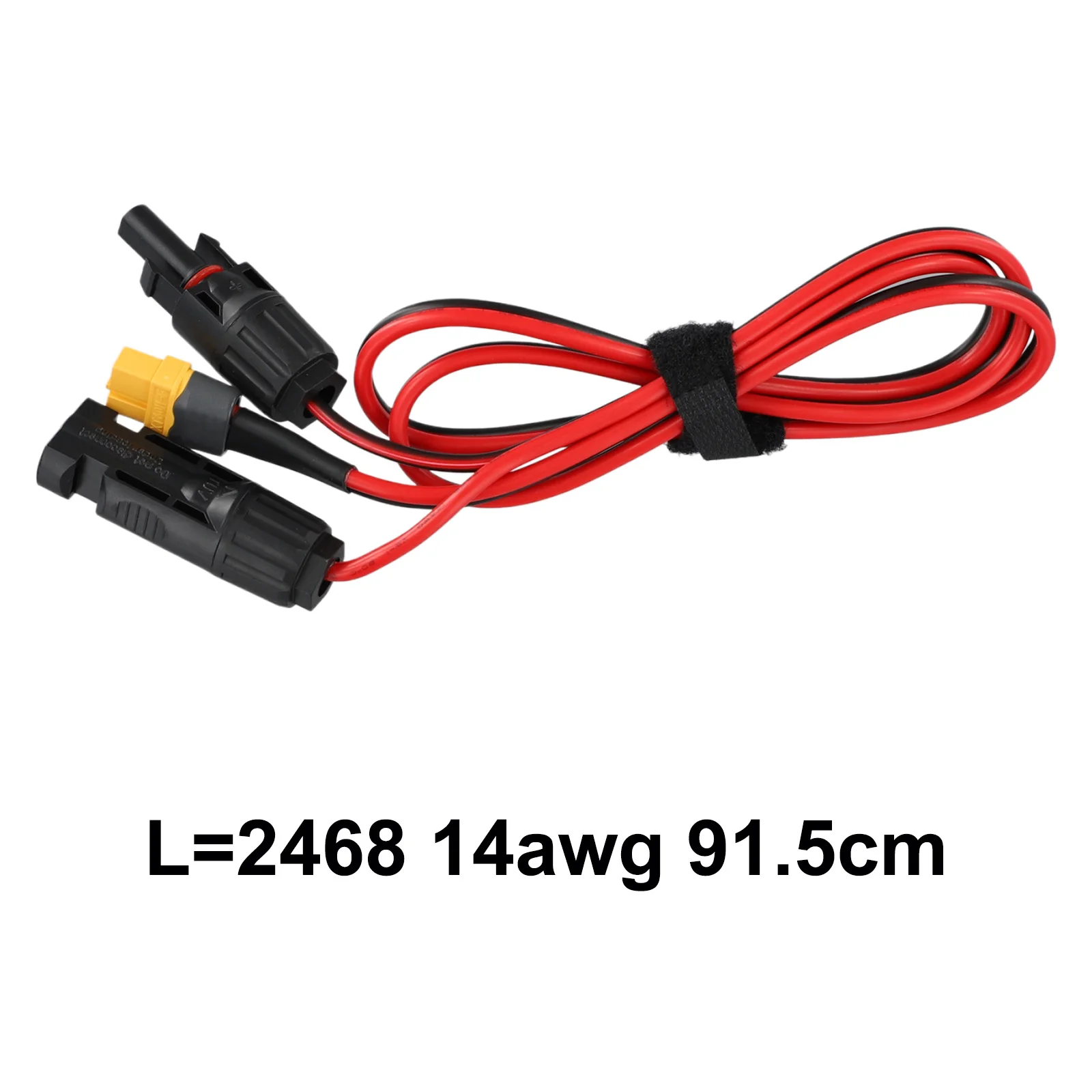 Features Portable Power Station Off Grid System AWG Tinned Copper Wire IP Waterproof Insulating Solar Connector
