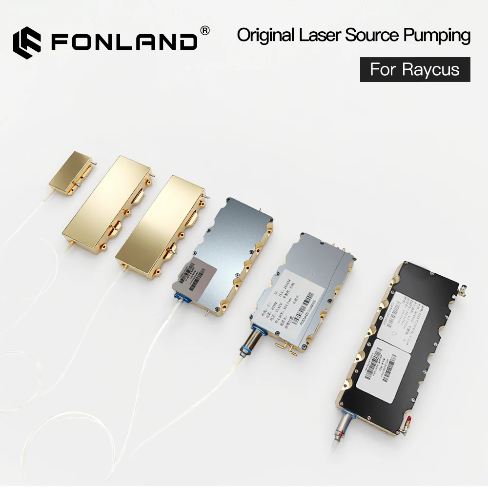 مصدر ليزر أصلي من رايكوس بقوة 120-1000 واط، وحدة ألياف ضوئية، ليزر نبضي
