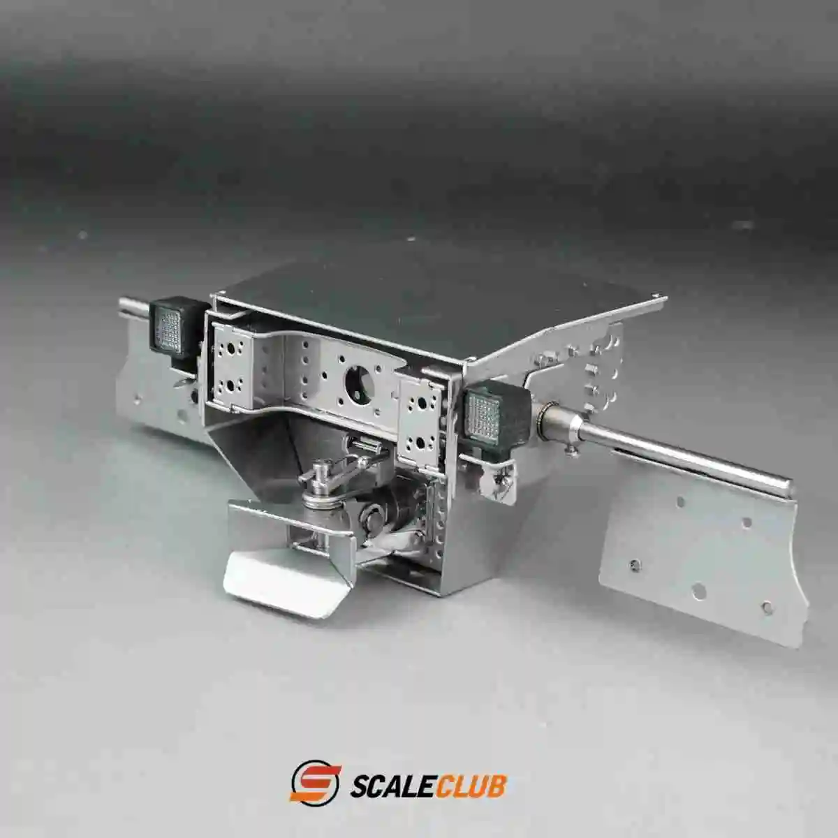 SCALECLUB Model Heavy Traction Truck Metal Tail Boom Upgrade Parts ZTWL-MNSC-1 for Tamiya LESU RC 1/14 Tractor Truck