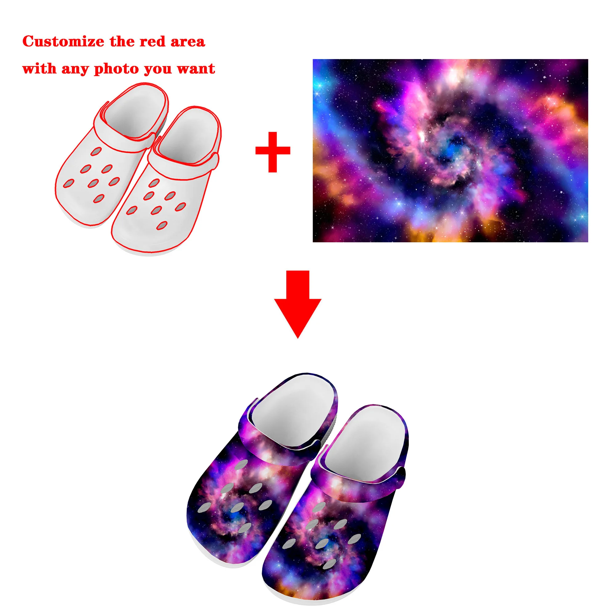 شيطان القاتل Tanjirou Nezuko أحذية ماء الرجال النساء حديقة المنزل قباقيب Kimetsu No Yaiba مخصص الصنادل أنيمي ثقب الشاطئ النعال #6