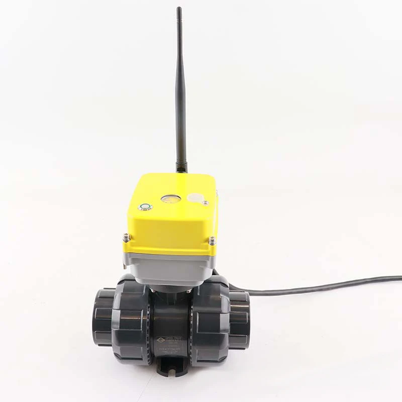 DC12V/DC24V/AC24V/AC110V/AC220V , Remote WIFI Smart Water Valve , Electric Live Ball Valve Smart Electric Water Valve