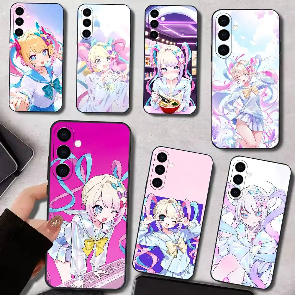 Needy Girl O-Overdose Kangel    Phone Case Silicone Soft For Samsung Galaxy A73,A72,A71,A70,A53,A52,A51