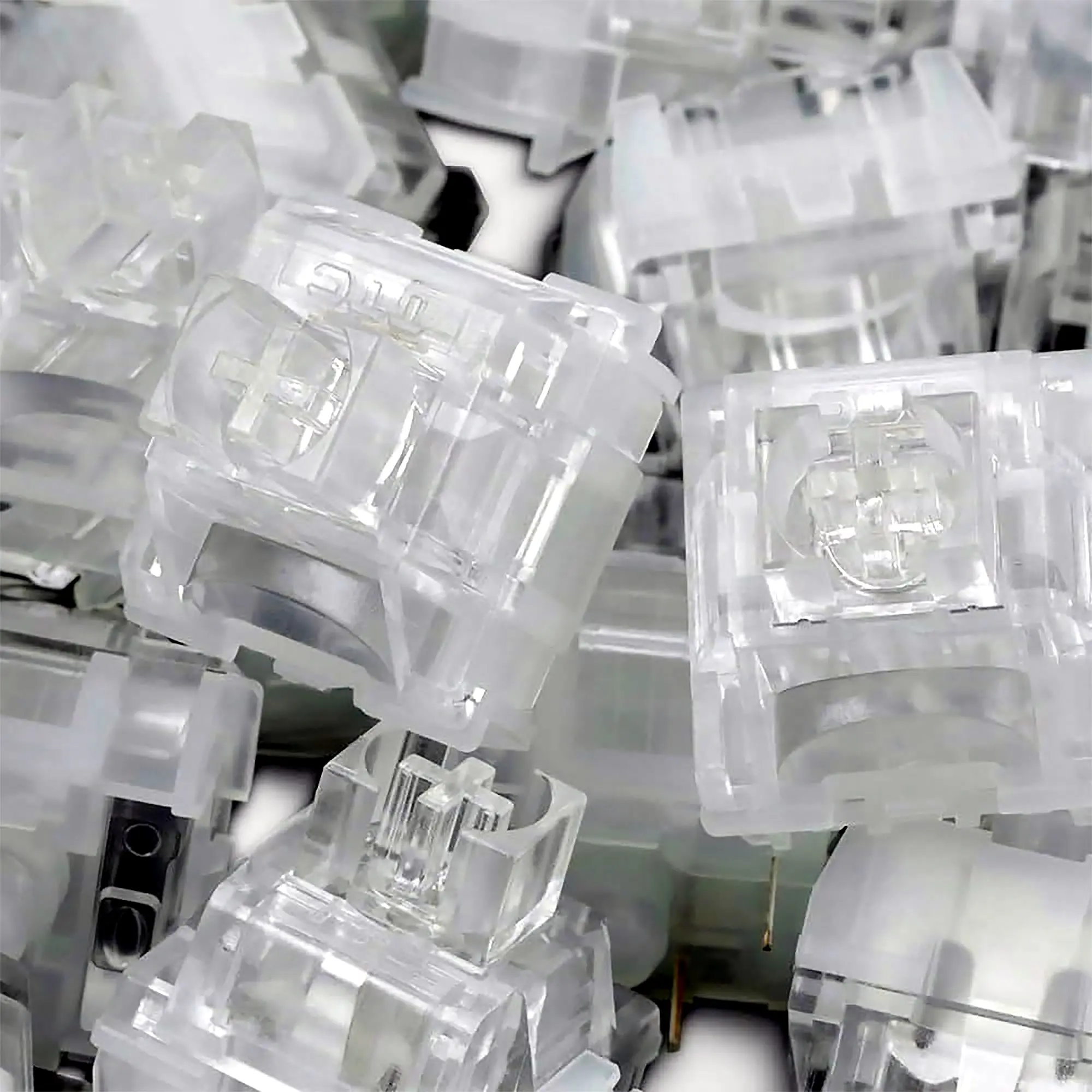 Silent linear switch close-up
