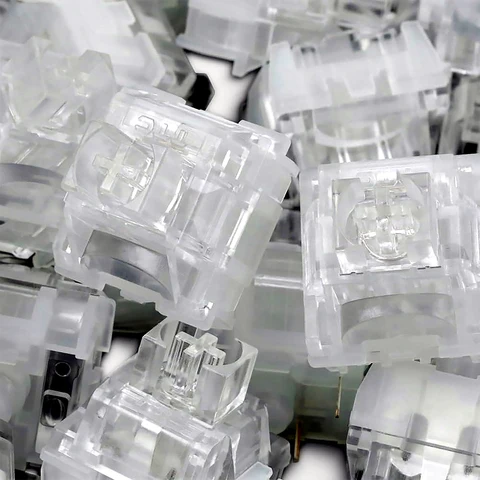 TTC Frozen V2 Silent Switch 39gf Linear Creamy Switches 3 Pins RGB…